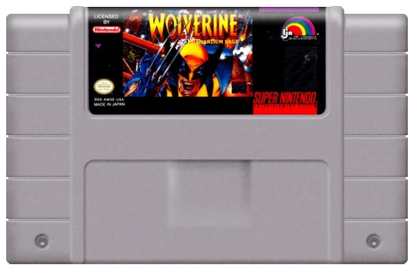 Wolverine Adamantium Rage - Nintendo SNES