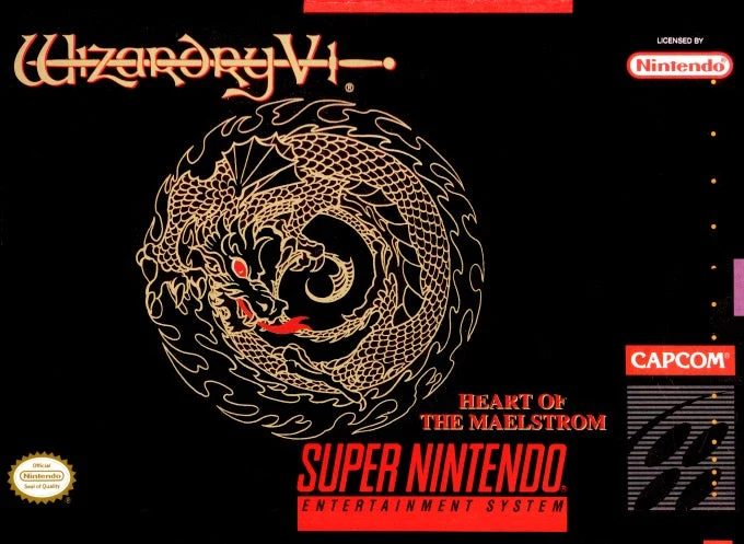Wizardry V Heart of the Maelstrom - Nintendo SNES