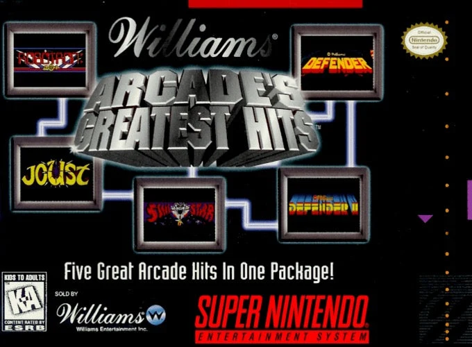 Williams Arcade's Greatest Hits - Nintendo SNES