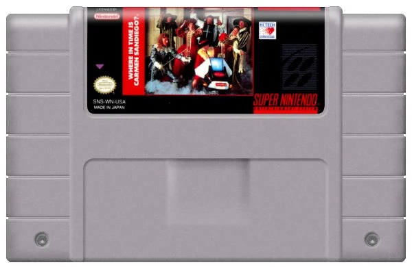 Where in Time is Carmen Sandiego - Nintendo SNES