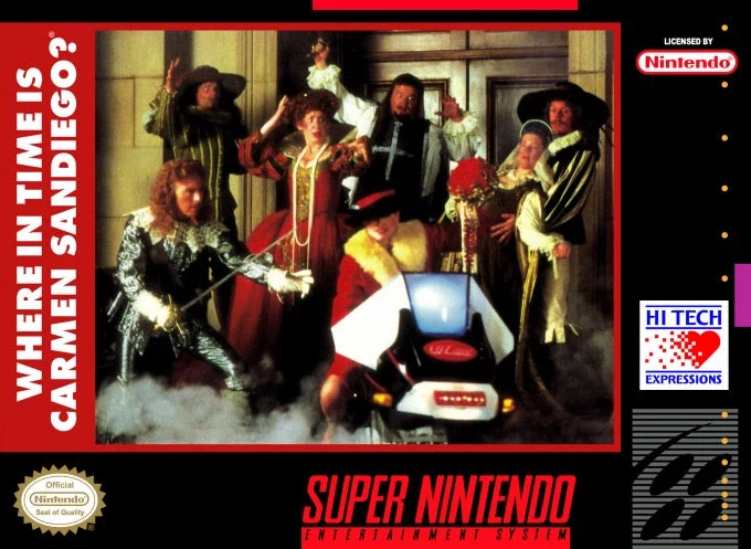 Where in Time is Carmen Sandiego - Nintendo SNES