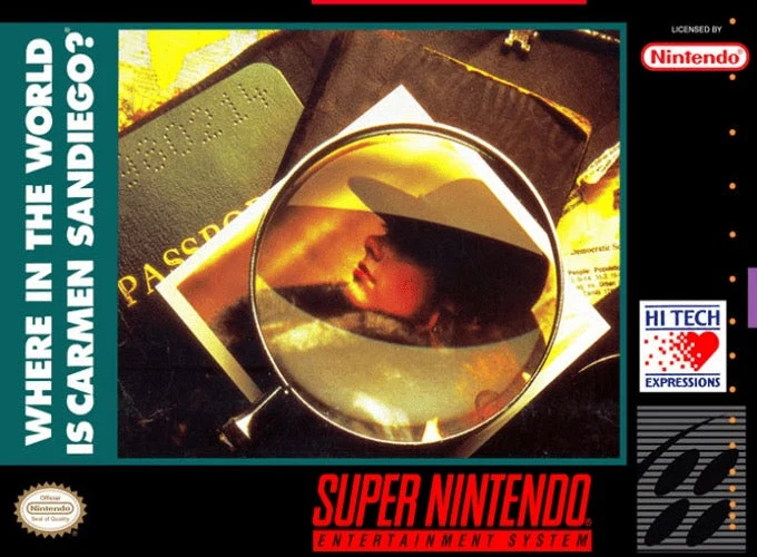 Where in the World is Carmen Sandiego - Nintendo SNES