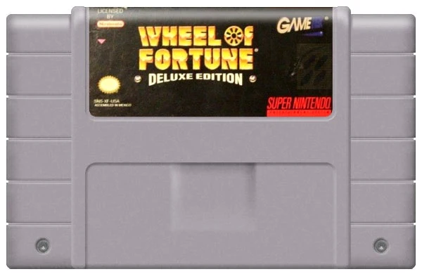 Wheel of Fortune Deluxe Edition - Nintendo SNES