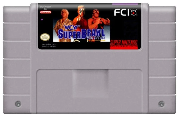 WCW Superbrawl Wrestling - Nintendo SNES