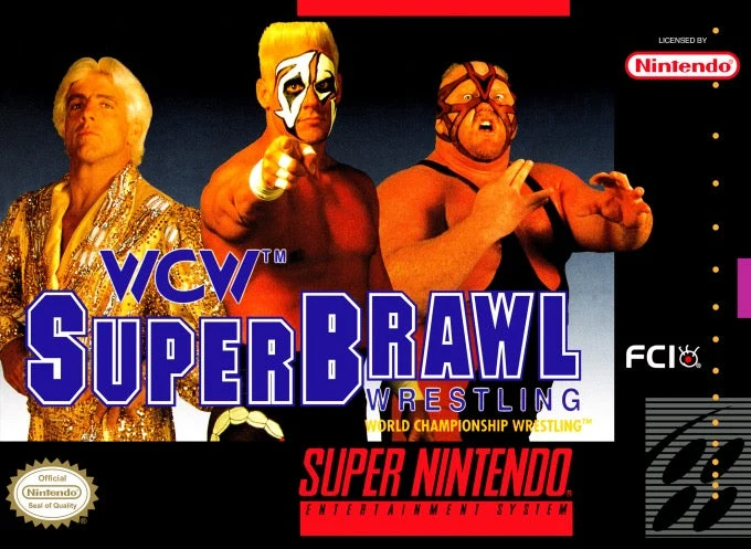WCW Superbrawl Wrestling - Nintendo SNES