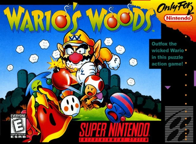 Wario's Woods - Nintendo SNES