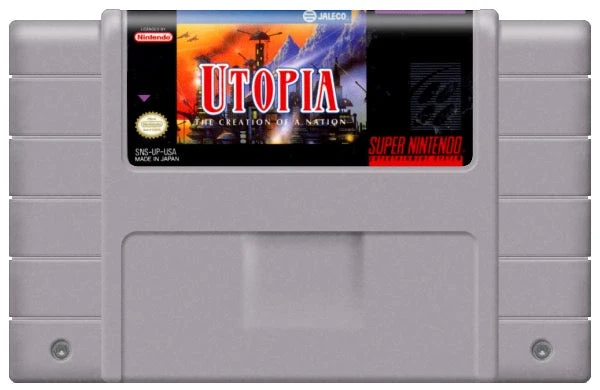 Utopia The Creation of a Nation - Nintendo SNES