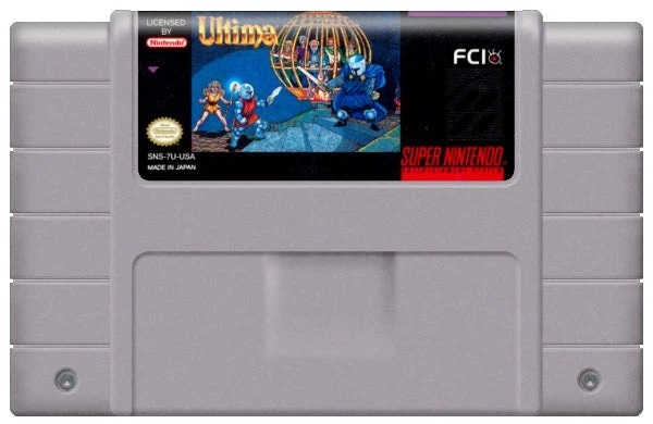Ultima Runes of Virtue II - Nintendo SNES