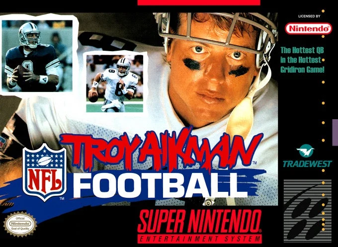Troy Aikman NFL Football - Nintendo SNES