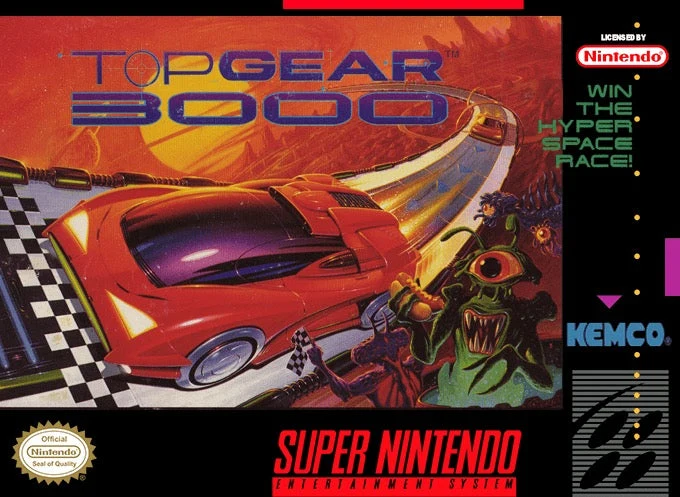 Top Gear 3000 - Nintendo SNES