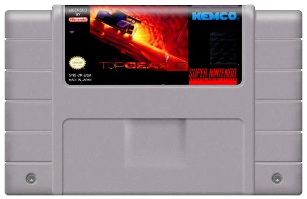 Top Gear 2 - Nintendo SNES