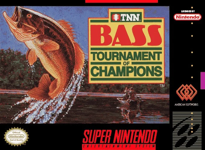 TNN Bass Tournament of Champions - Nintendo SNES
