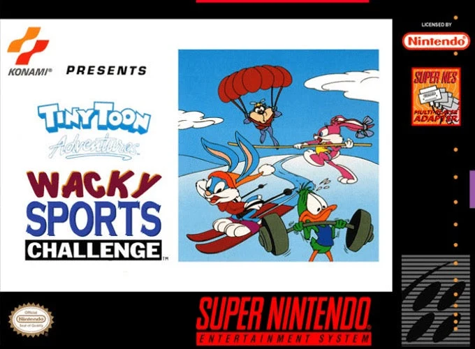 Tiny Toon Adventures Wacky Sports Challenge - Nintendo SNES