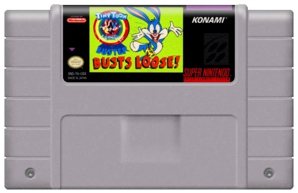 Tiny Toon Adventures Buster Busts Loose - Nintendo SNES