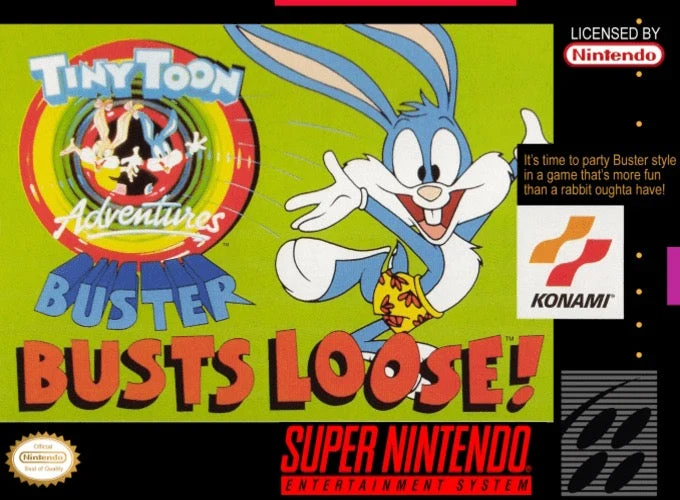 Tiny Toon Adventures Buster Busts Loose - Nintendo SNES