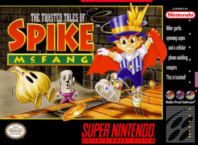 The Twisted Tales of Spike McFang - Nintendo SNES