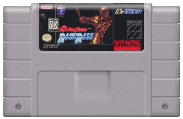 Sporting News Baseball - Nintendo SNES