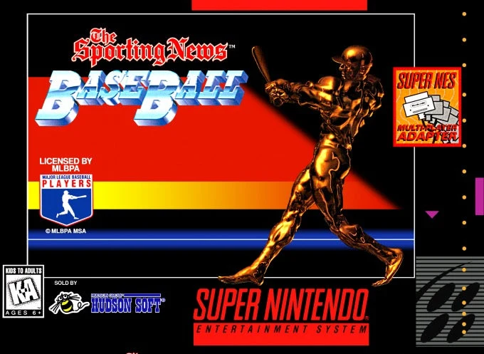 Sporting News Baseball - Nintendo SNES
