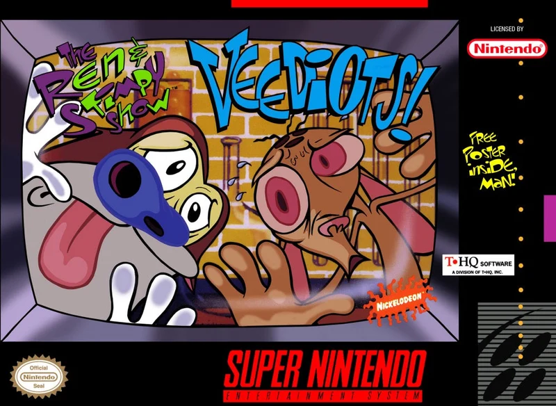 The Ren and Stimpy Show Veediots - Nintendo SNES