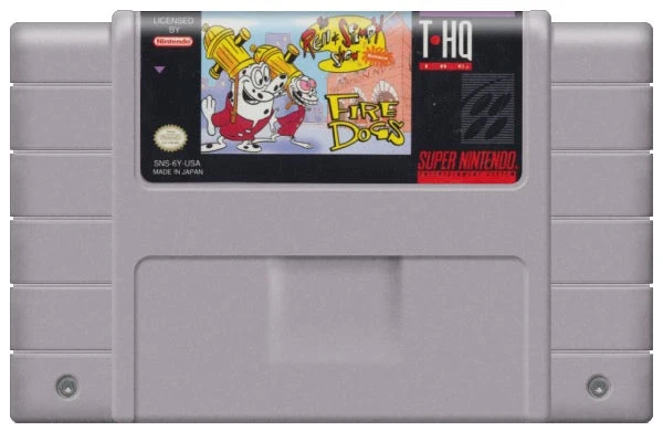 The Ren and Stimpy Show Fire Dogs - Nintendo SNES