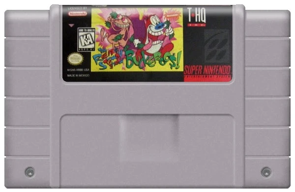 The Ren and Stimpy Show Buckeroos - Nintendo SNES