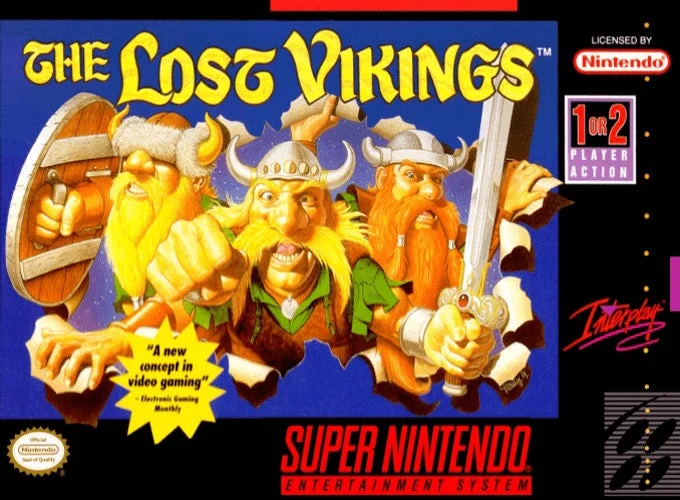 The Lost Vikings - Nintendo SNES