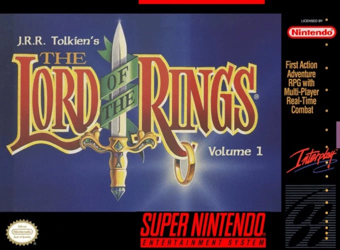 The Lord Of The Rings Volume 1 - Nintendo SNES