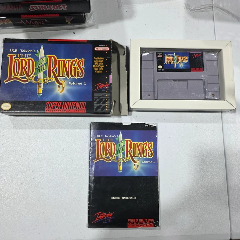 The Lord Of The Rings Volume 1 - Nintendo SNES