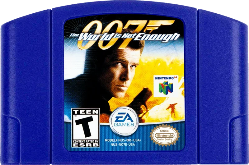 007 World Is Not Enough - (Game Only) (Nintendo 64)