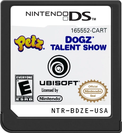 Petz: Dogz Talent Show - (Game Only) (Nintendo DS)