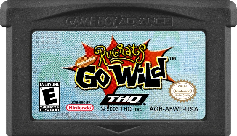Rugrats Go Wild - (Game Only) (GameBoy Advance)