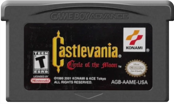 Castlevania Circle of the Moon - (Game Only) (GameBoy Advance)