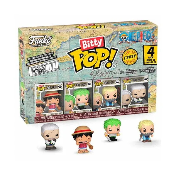 Funko Bitty Pop 4 Pack One Piece Luffy