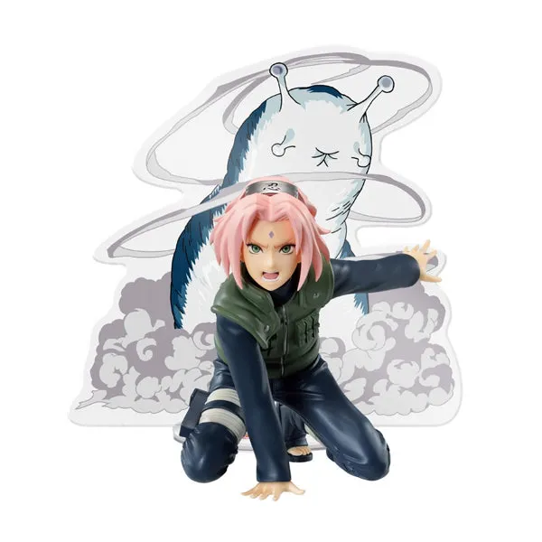 Sakura Haruno Naruto Shippuden Panel Spectacle Banpresto Figure 9 cm