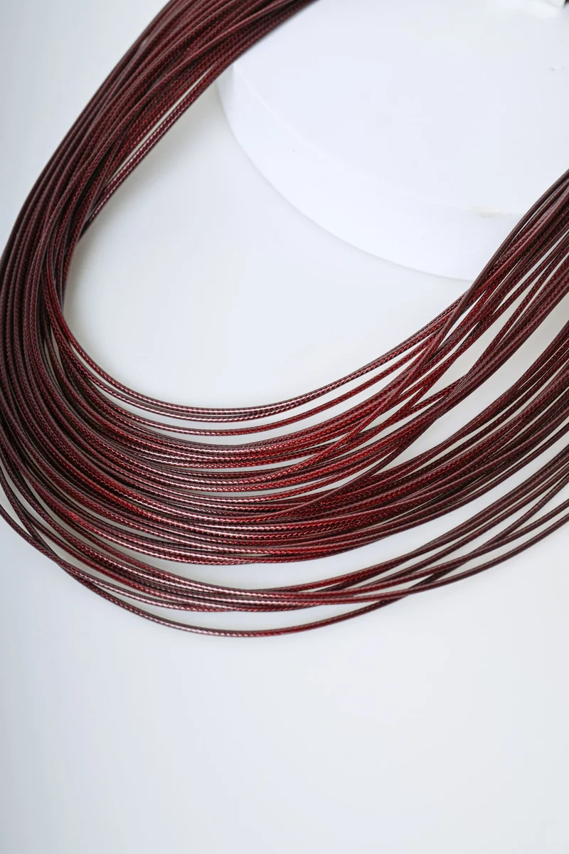 Set collana + bracciale multifili