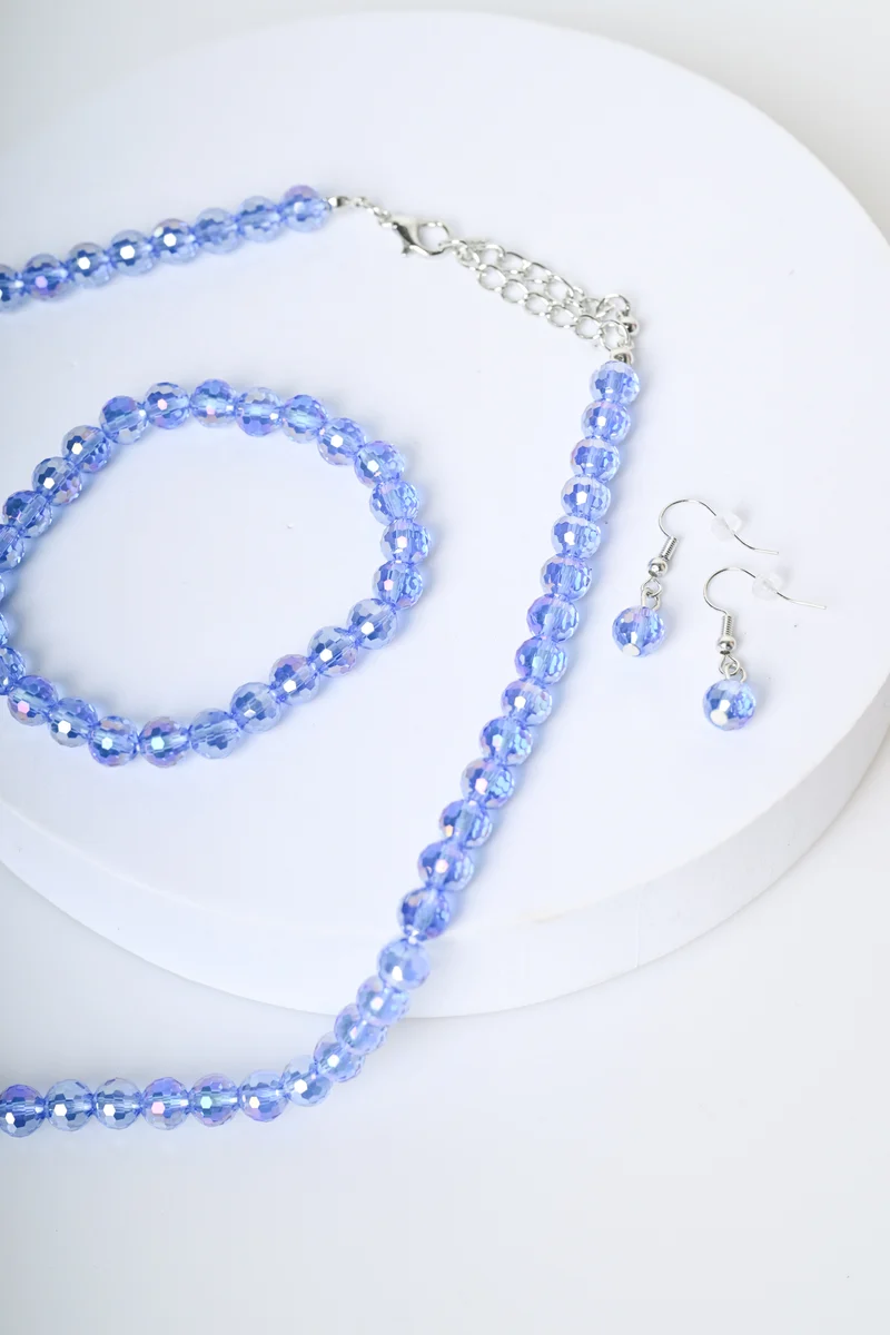 Set collana + orecchini + bracciale