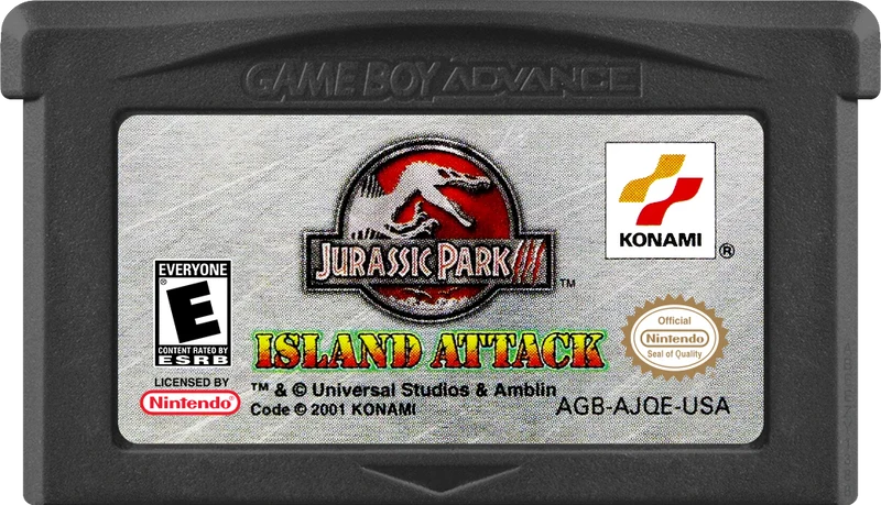 Jurassic Park III Island Attack - (Game Only) (GameBoy Advance)