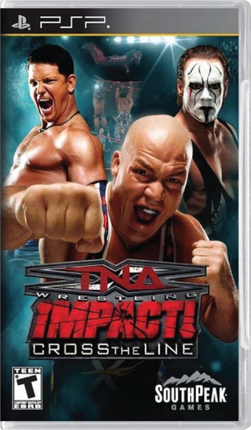 TNA Impact Cross the Line - Sony PSP