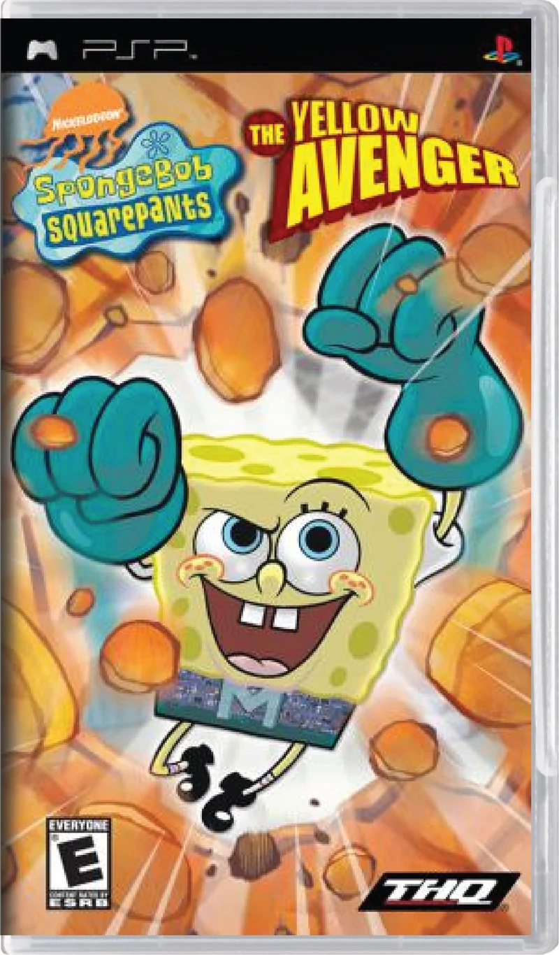 SpongeBob SquarePants The Yellow Avenger - Sony PSP