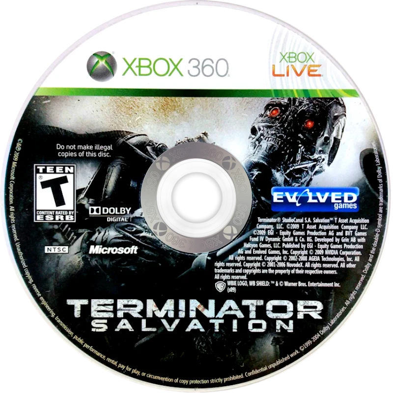 Terminator Salvation - (Game Only) (Xbox 360)