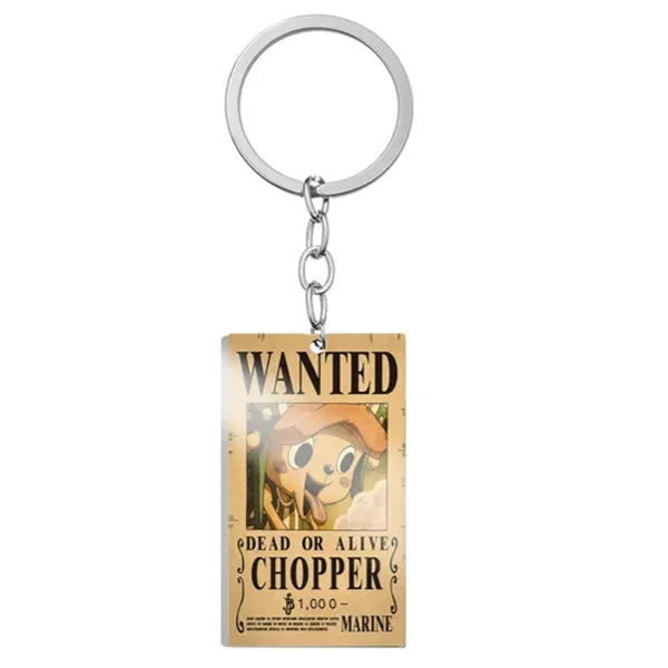 Portachiavi One Piece Chopper Wanted