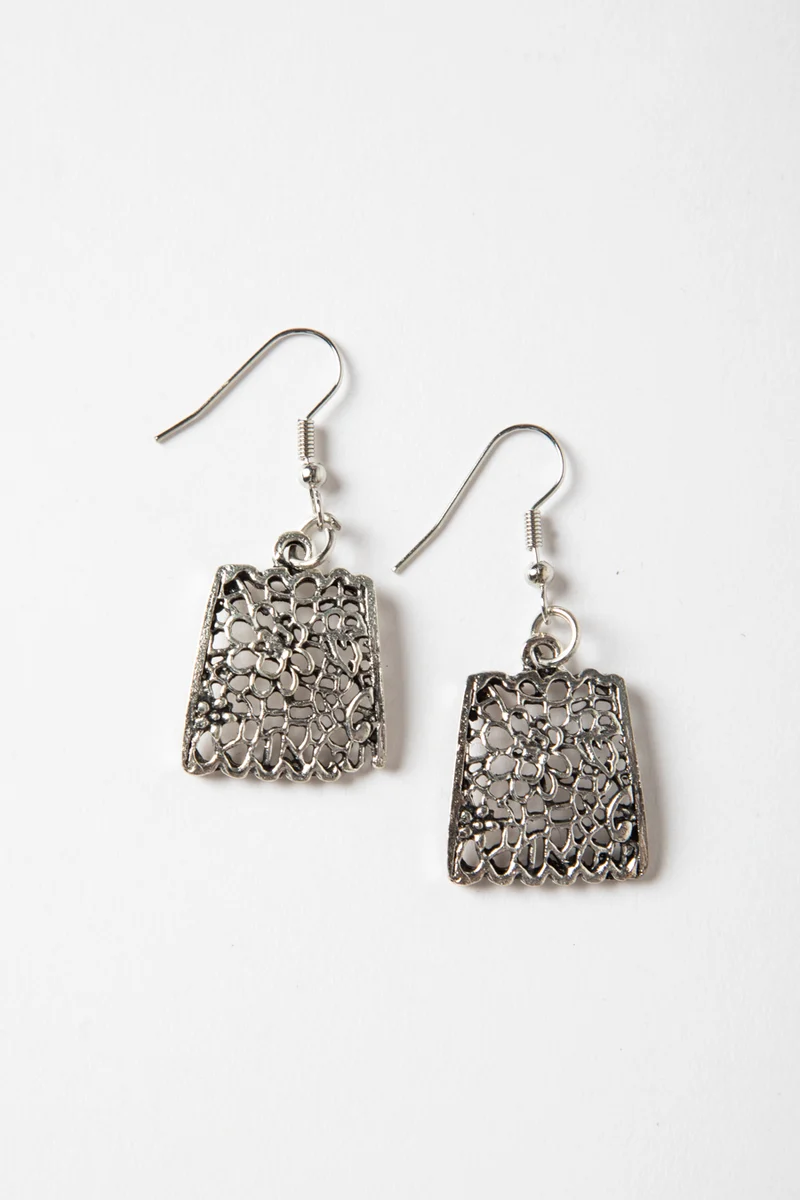 Set collana + orecchini stile etnico
