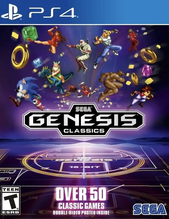 Sega Genesis Classics - Sony PlayStation 4 (PS4)
