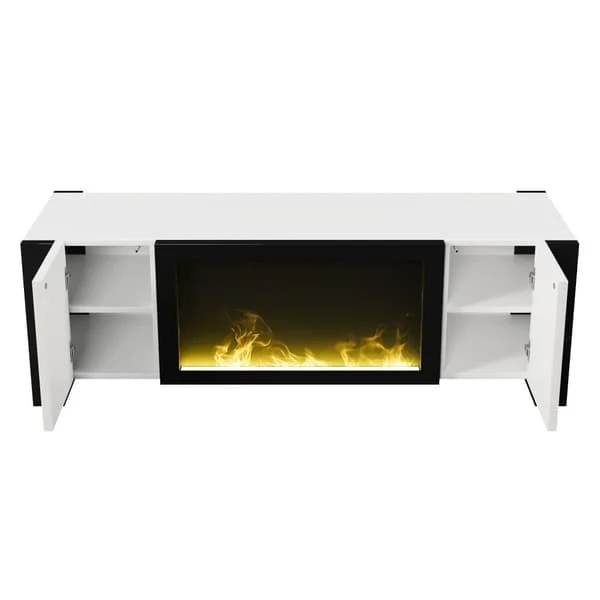 TV Stand with Fireplace Effect without Heating