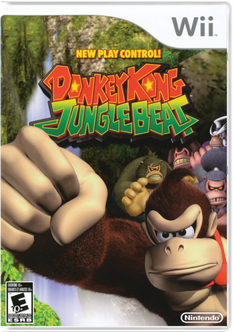 Donkey Kong Jungle Beat - Nintendo Wii