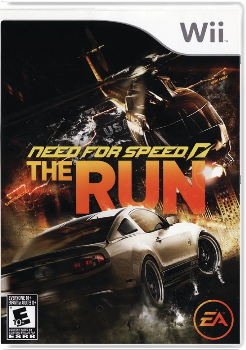Need For Speed The Run - Nintendo Wii