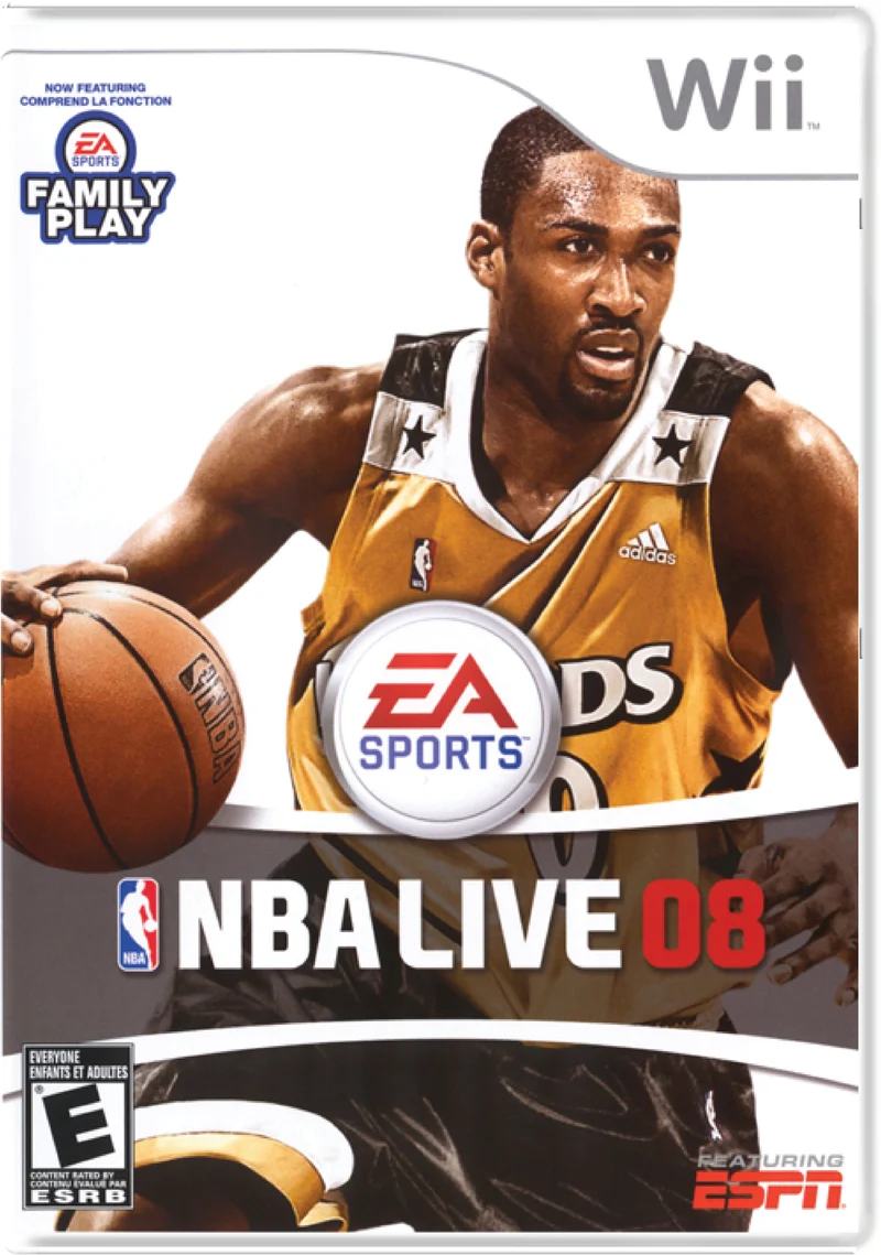 NBA Live 08 - Nintendo Wii