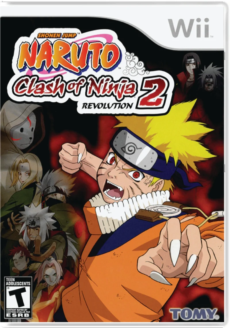 Naruto Clash of Ninja Revolution 2 - Nintendo Wii