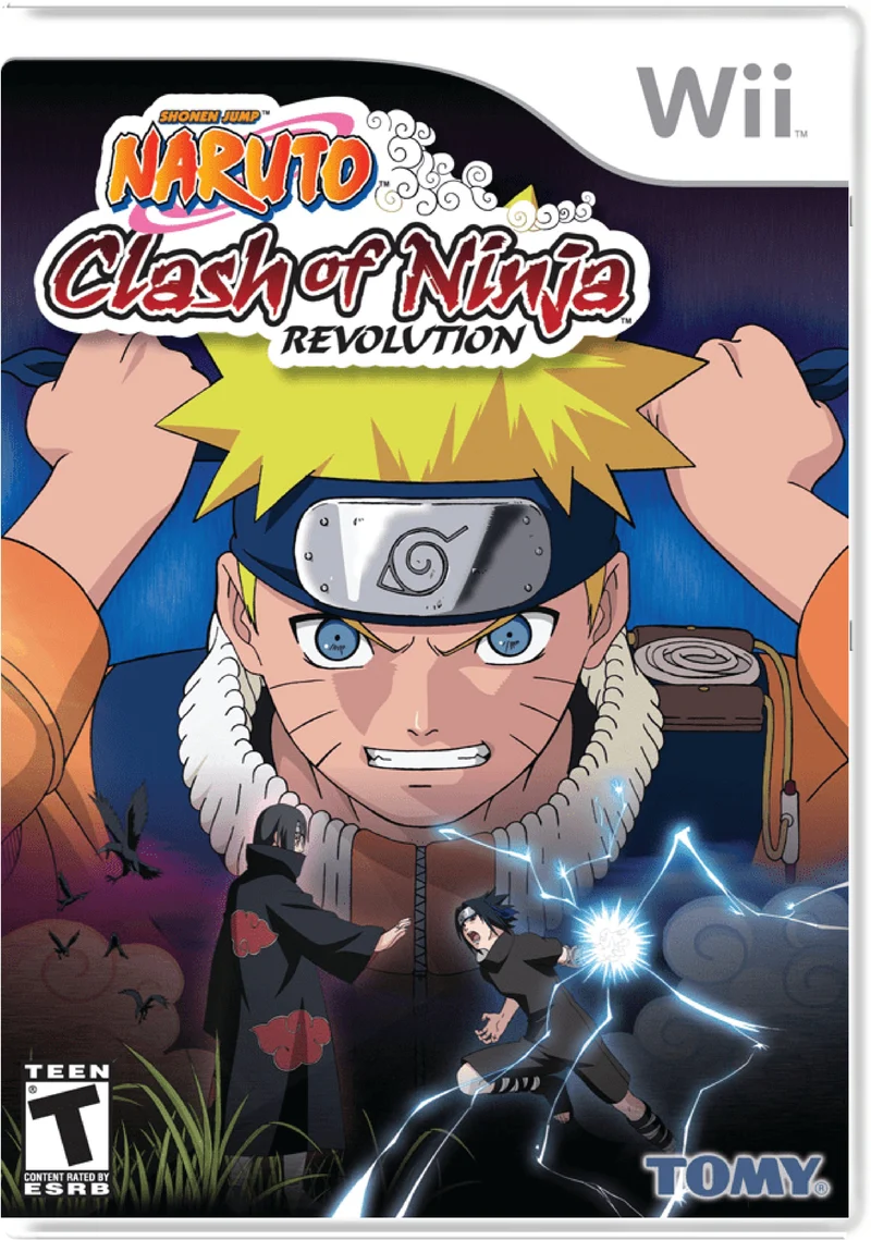 Naruto Clash of Ninja Revolution - Nintendo Wii