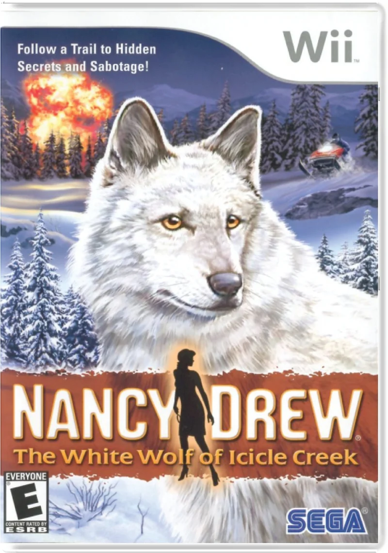 Nancy Drew The White Wolf of Icicle Creek - Nintendo Wii